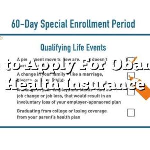 Where to Apply For Obamacare Health Insurance
