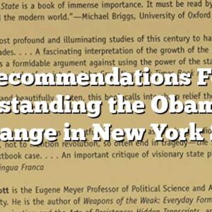 Recommendations For Understanding the Obamacare Exchange in New York State