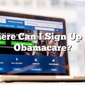 Where Can I Sign Up For Obamacare?