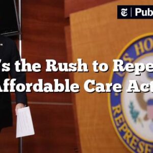 What’s the Rush to Repeal the Affordable Care Act?