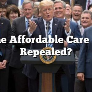 Will the Affordable Care Act Be Repealed?